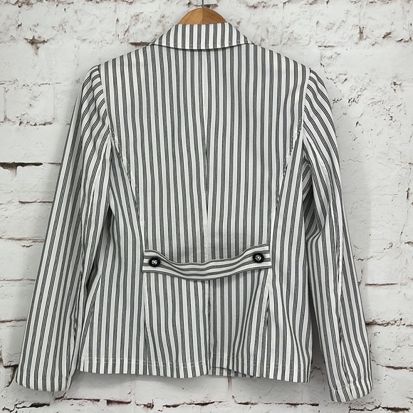 ✨VINTAGE✨St. John Sport Stretch Cotton Blazer, Size P - Picture 3 of 7